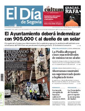 Portada El Día de Segovia