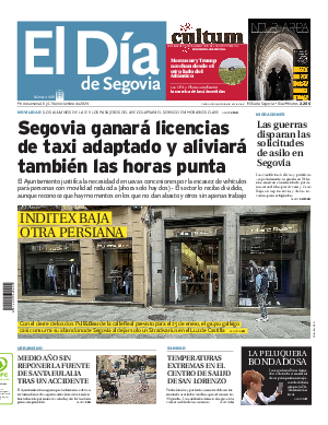 Portada El Día de Segovia