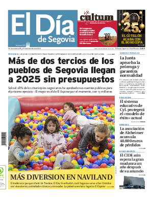 Portada El Día de Segovia