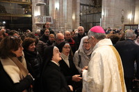 Emotivo adiós del obispo César Franco a la diócesis de Segovia.