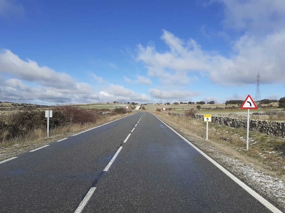 Diputación reparte unas 200 toneladas de sal en carreteras