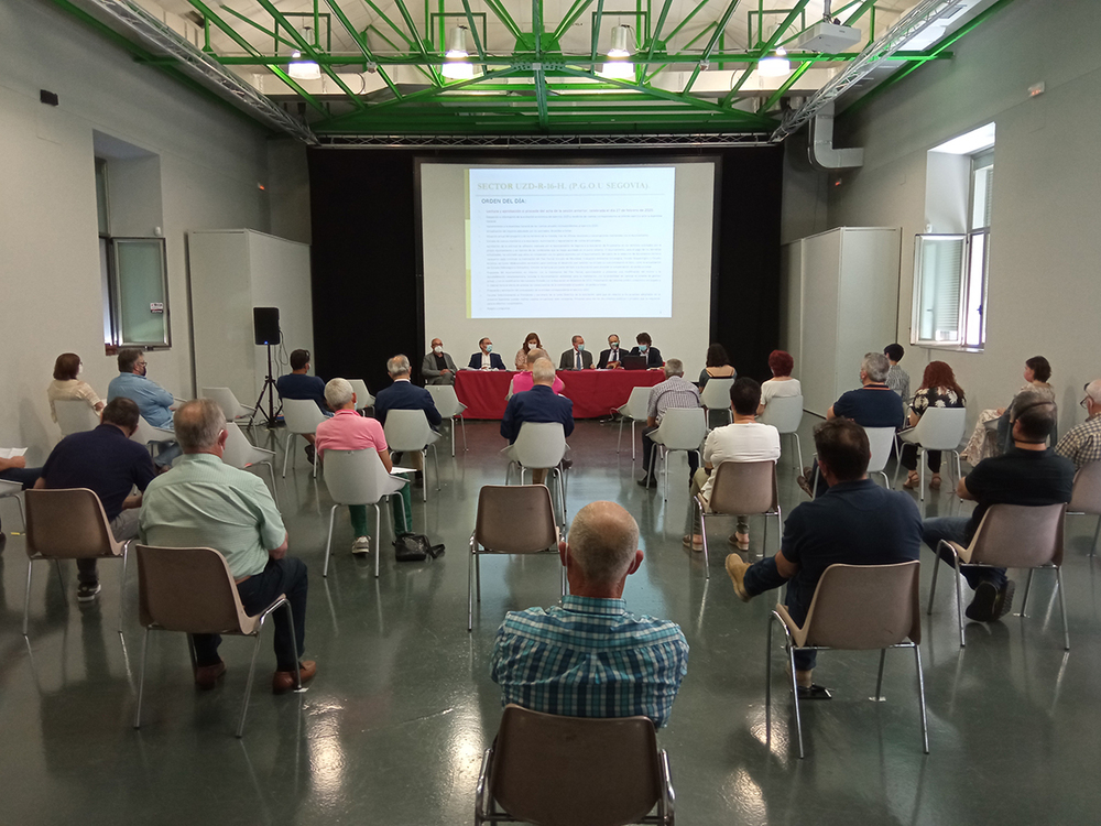 Asamblea de la Asociación de Propietarios de Prado del Hoyo celebrada el pasado miércoles.