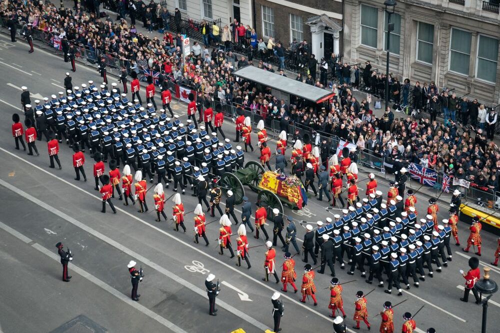 State funeral and burial of Queen Elizabeth  / POOL