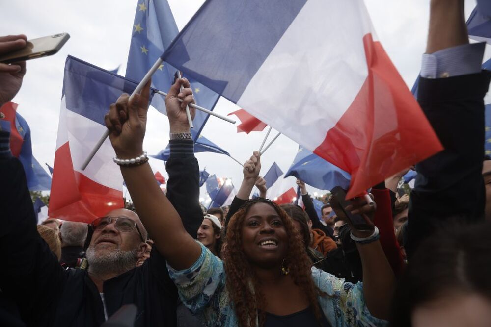 Second round of the 2022 French presidential election  / YOAN VALAT