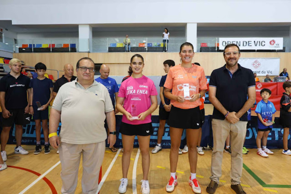 Ángela Rodríguez, subcampeona del Open Internacional de Vic