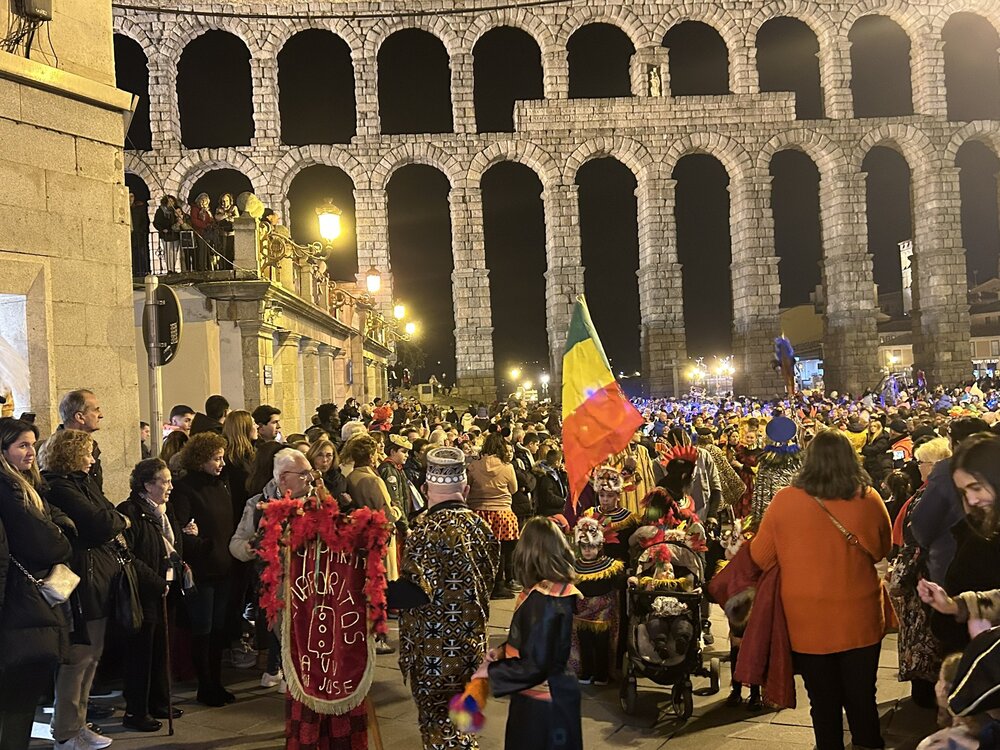 Primer desfile del Carnaval 2023 El Día de Segovia
