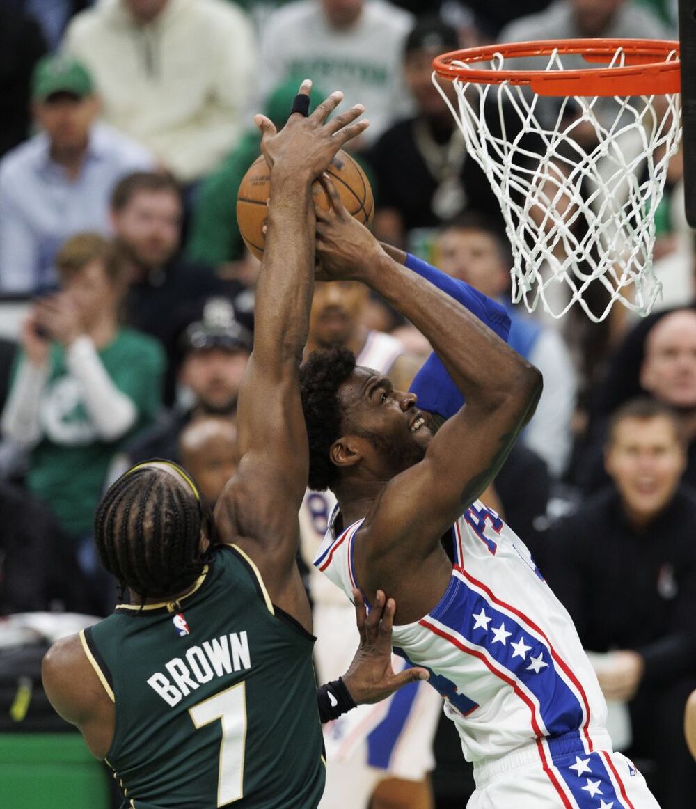 NBA Playoffs - Philadelphia 76ers at Boston Celtics  / CJ GUNTHER