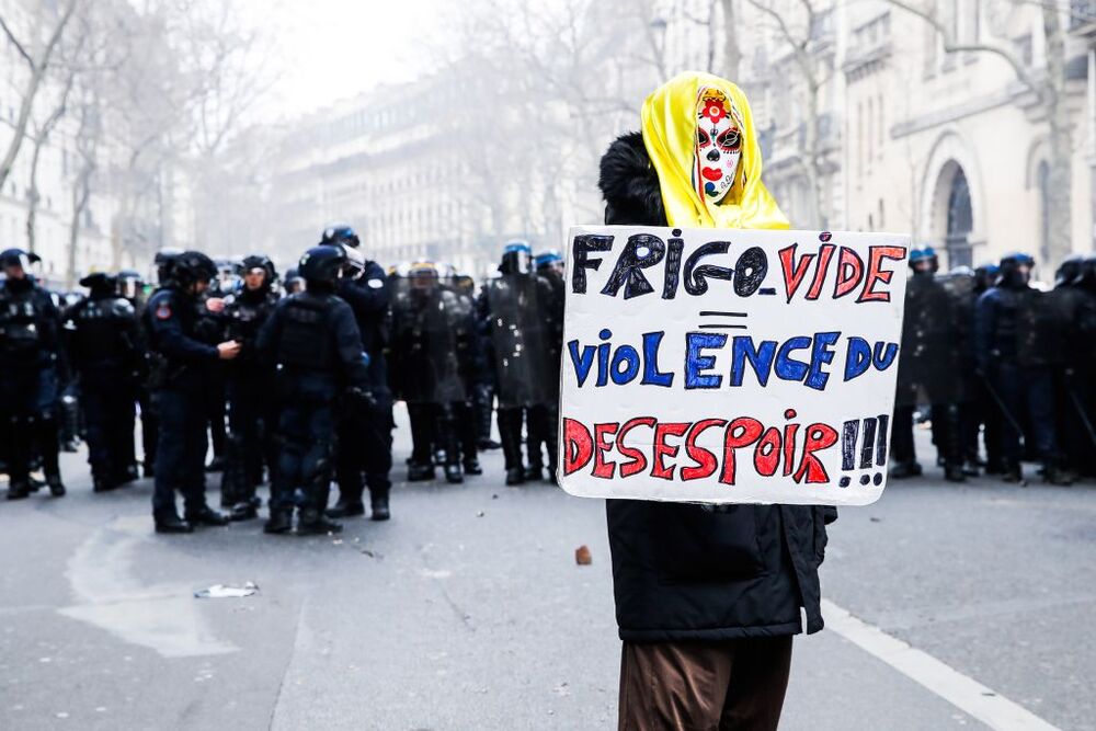 Mobilization in France against the government's reform of pensions  / TERESA SUAREZ
