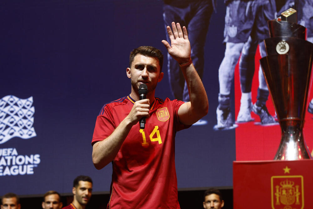 Celebración Liga de Naciones  / RODRIGO JIMENEZ