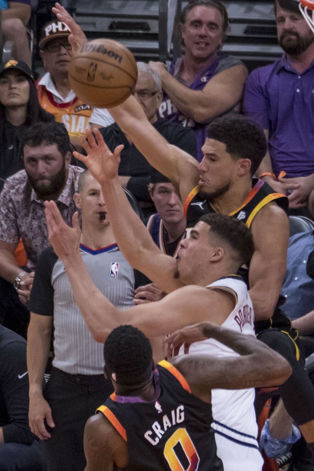 NBA Playoffs - Denver Nuggets at Phoenix Suns  / RICK D'ELIA