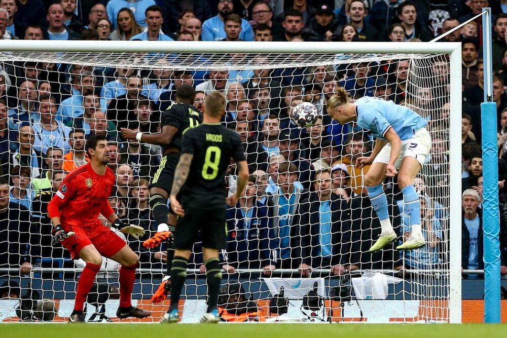 UEFA Champions League - Manchester City vs Real Madrid  / ADAM VAUGHAN