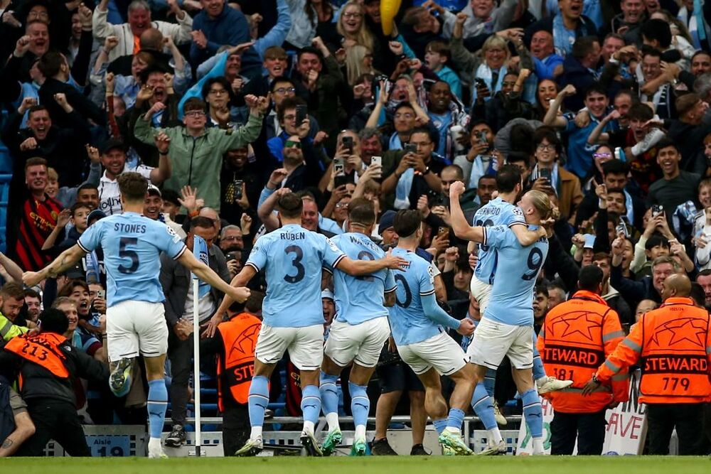 UEFA Champions League - Manchester City vs Real Madrid  / ADAM VAUGHAN