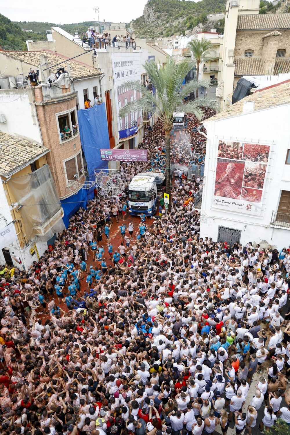 Tomatina de Buñol  / MIGUEL ANGEL POLO