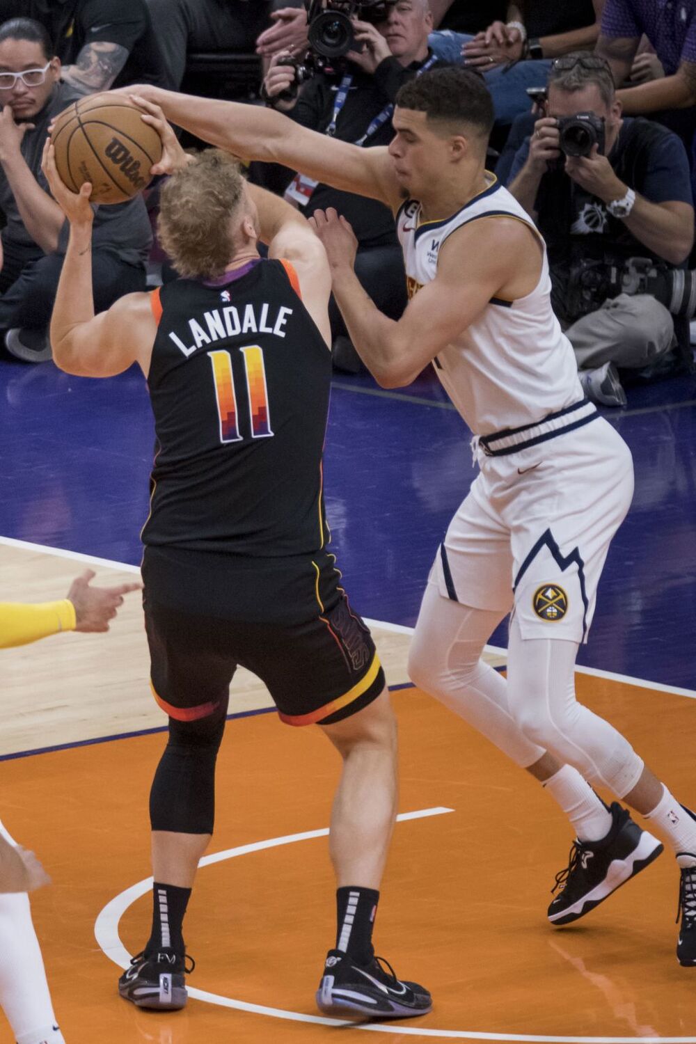 NBA Playoffs - Denver Nuggets at Phoenix Suns  / RICK D'ELIA