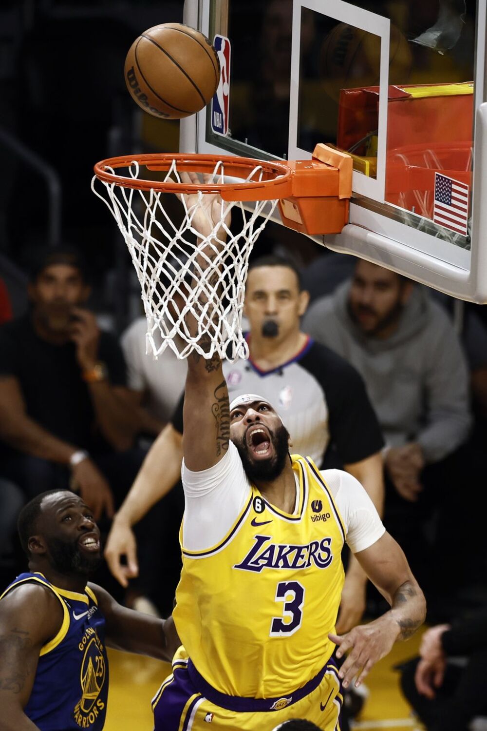 NBA Playoffs - Golden State Warriors at Los Angeles Lakers  / ETIENNE LAURENT