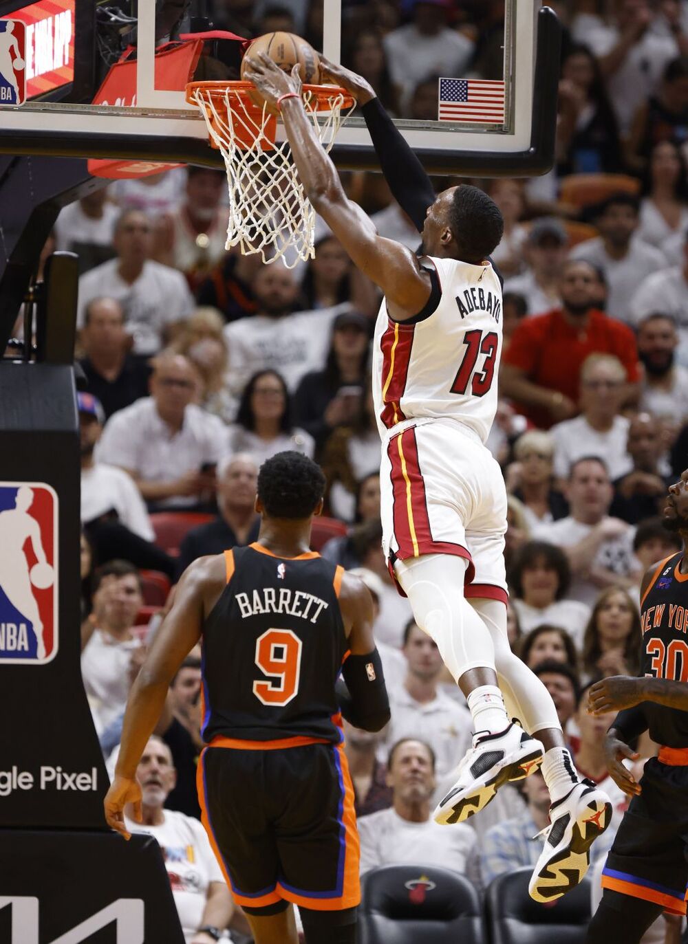 NBA Playoffs Eastern Conference Semifinals - New York Knicks at Miami Heat  / RHONA WISE