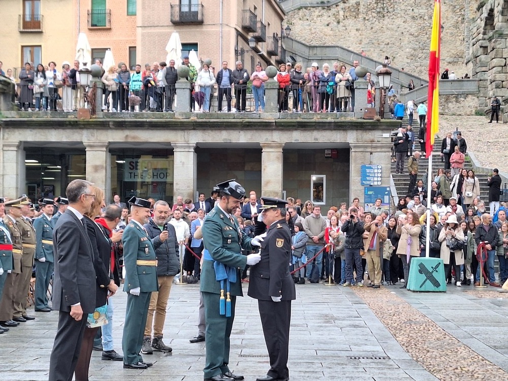 La Guardia Civil celebra su día bajo la lluvia