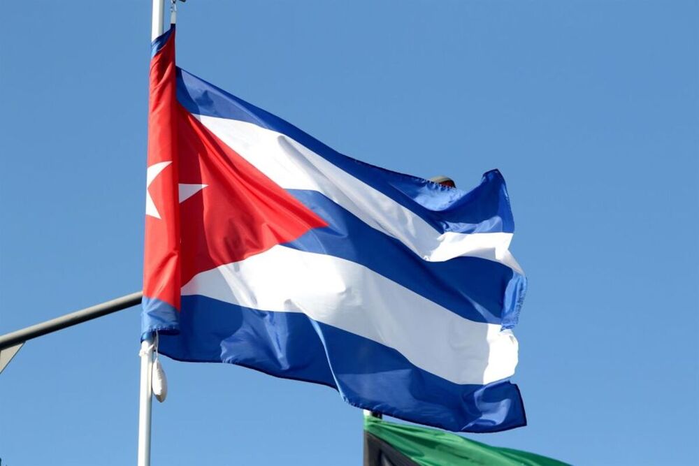 Bandera de Cuba. 