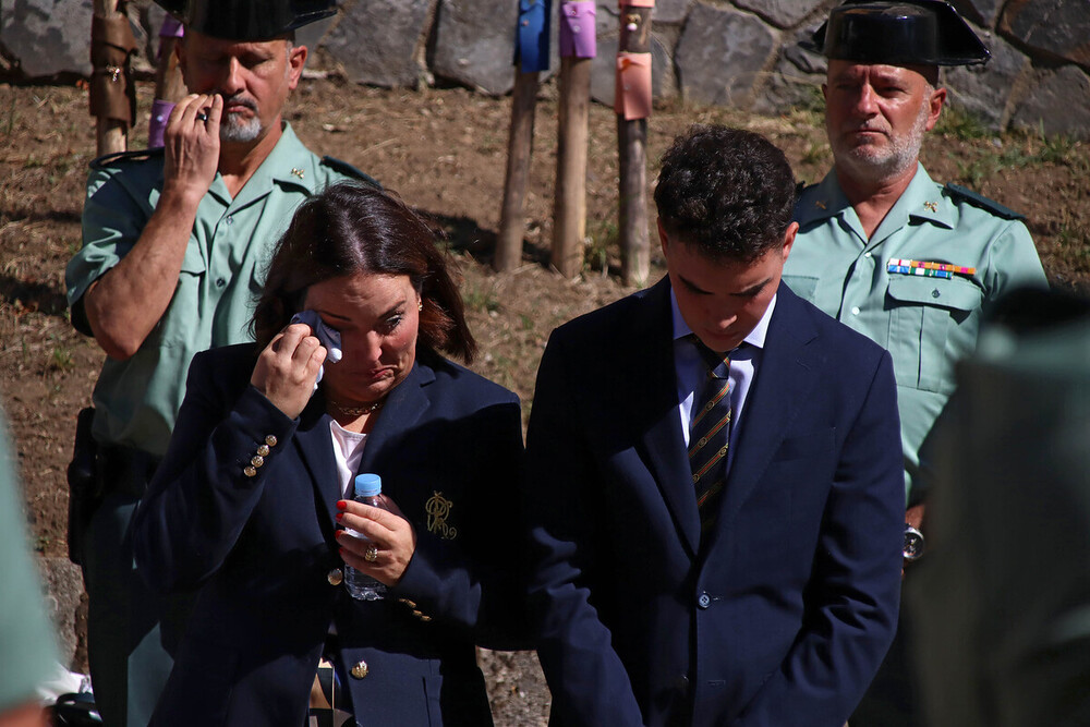 Homenaje a los fallecidos en el décimo aniversario del accidente helicóptero de la Guardia Civil en La Polinosa.