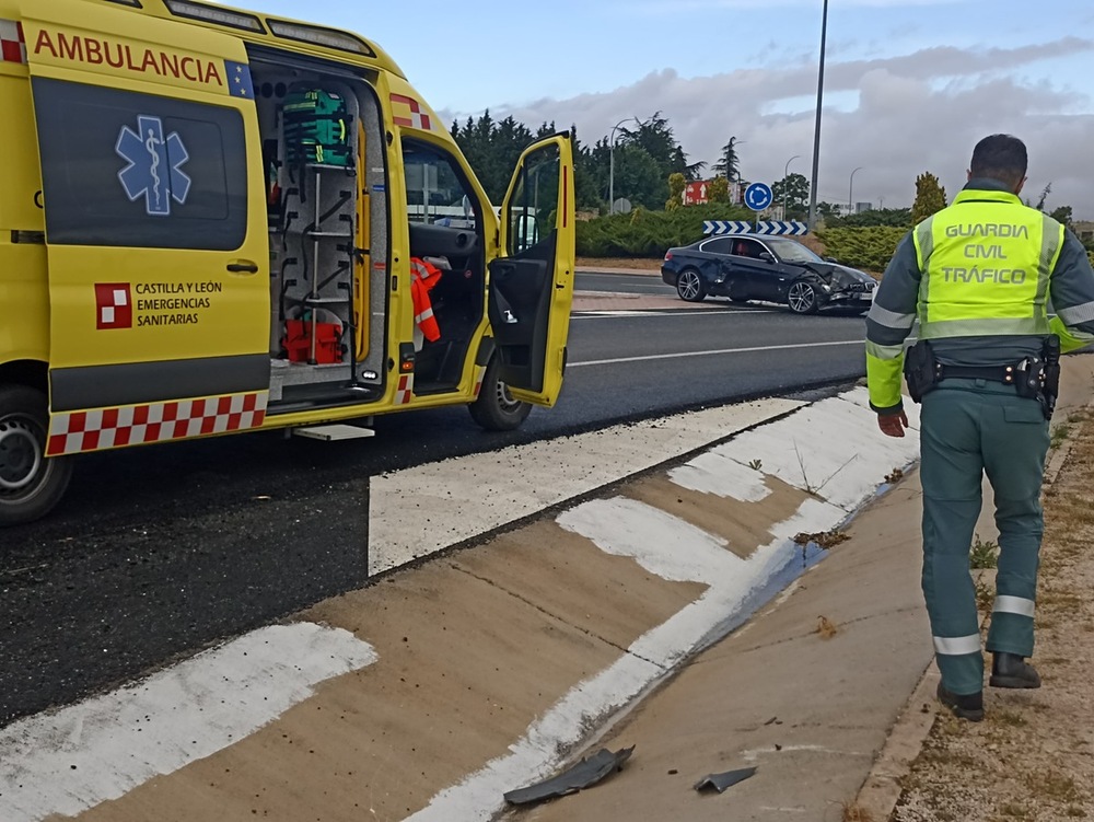 Dos heridos en un accidente grave en la Carretera de La Granja