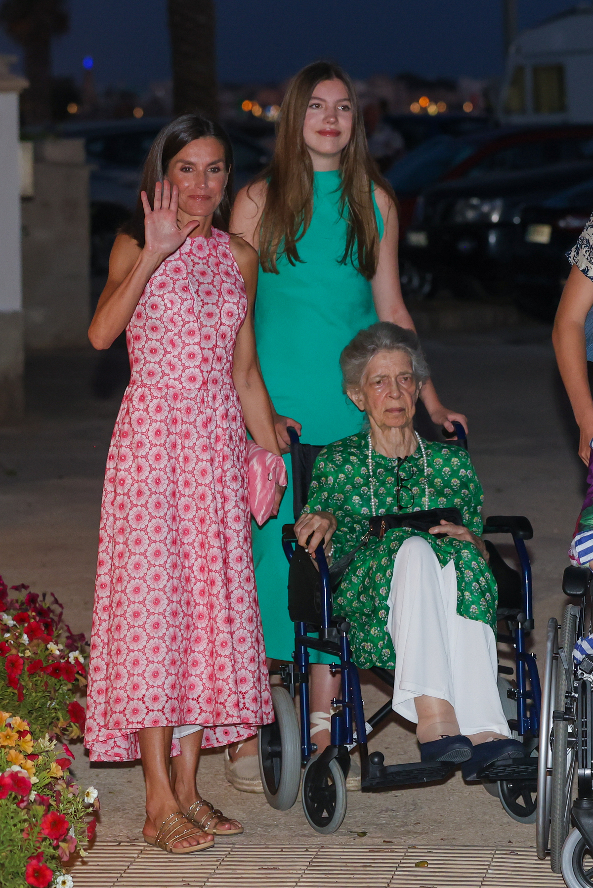 La Familia Real disfruta de una distendida cena durante sus vacaciones en Mallorca