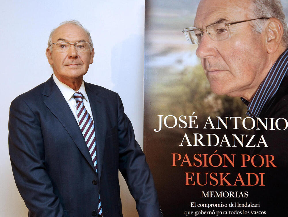 L’ancien Lehendakari José Antonio Ardanza est décédé
