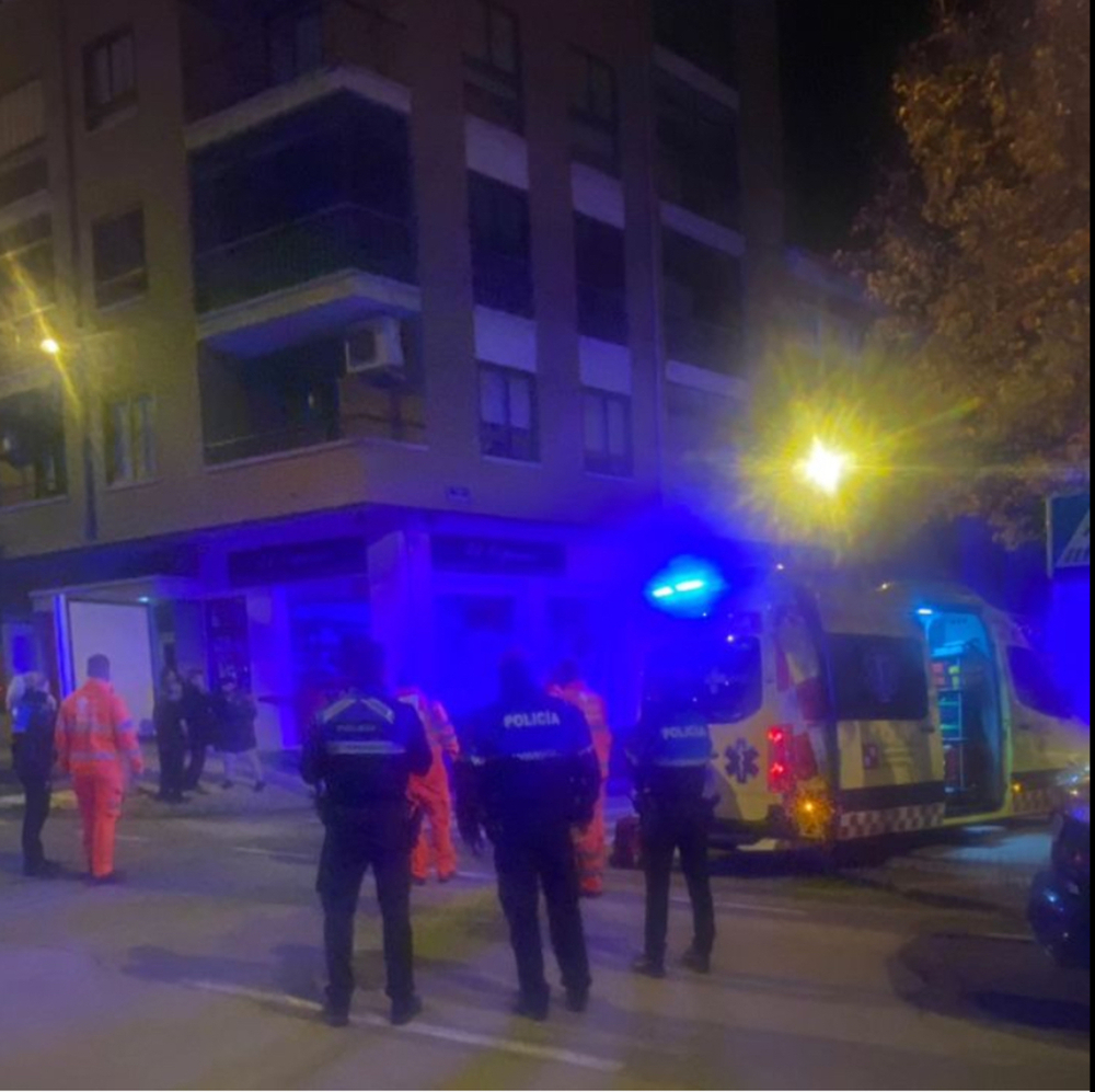 Tres heridos en otro incendio en la casa okupa de San Millán