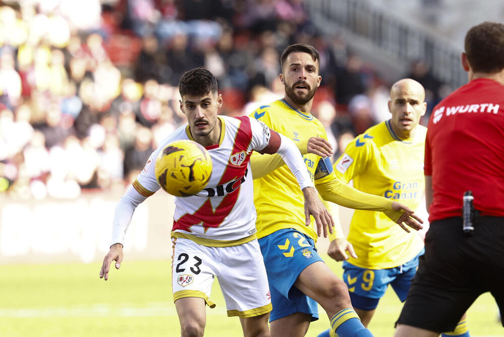 Las Palmas aumenta las dudas del Rayo