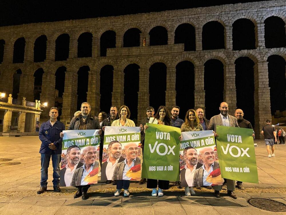 Los partidos políticos iniciaron la campaña electoral en Segovia.