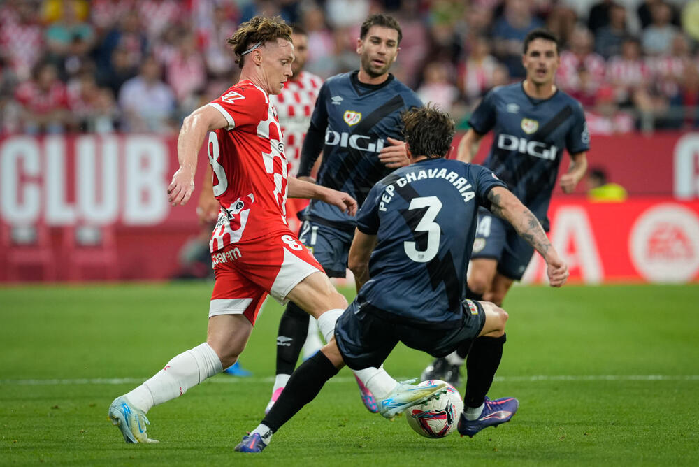 0-0. El Girona y el Rayo Vallecano empatan en Montilivi