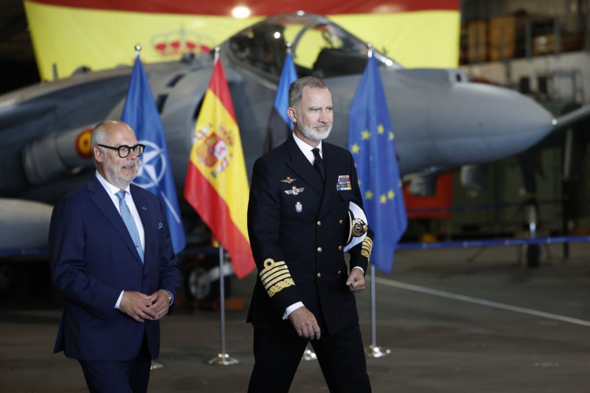 El rey de España visita Estonia