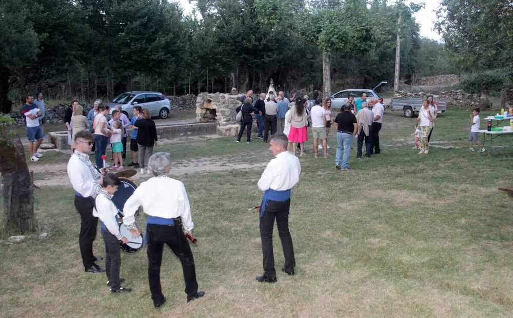 Romería de Santa Isabel, del barrio de Urbanos, el pasado 6 de julio.  