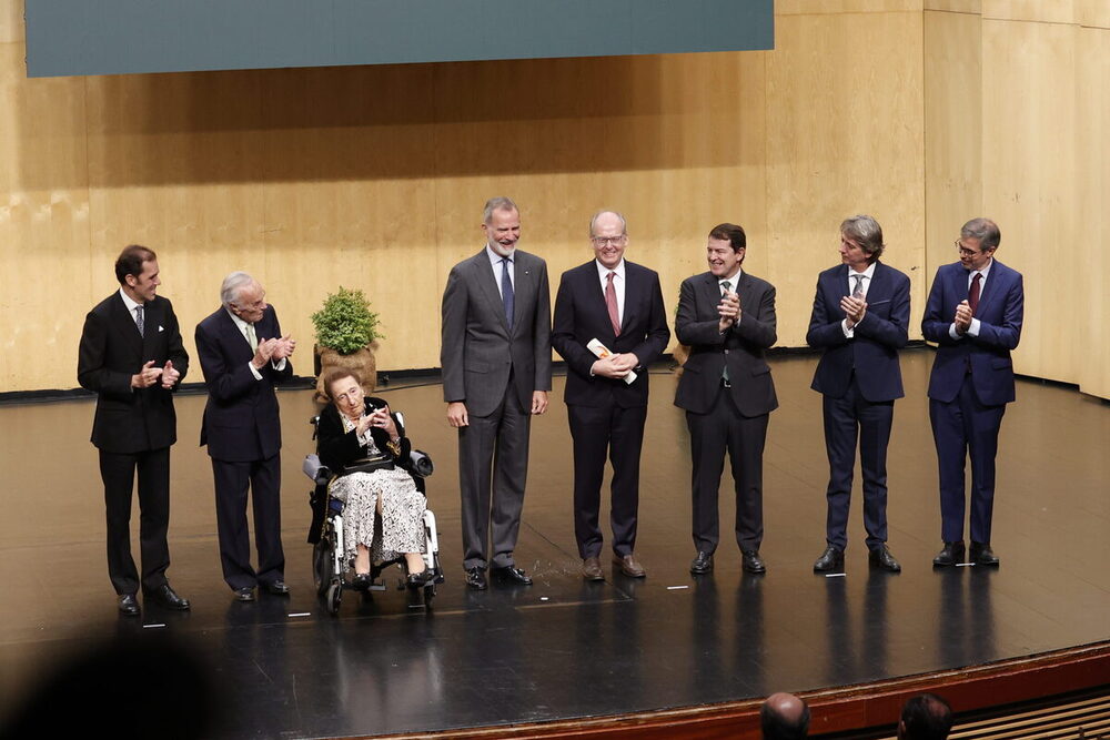 El Rey en la entrega del I Premio de Hispanismo Internacional.