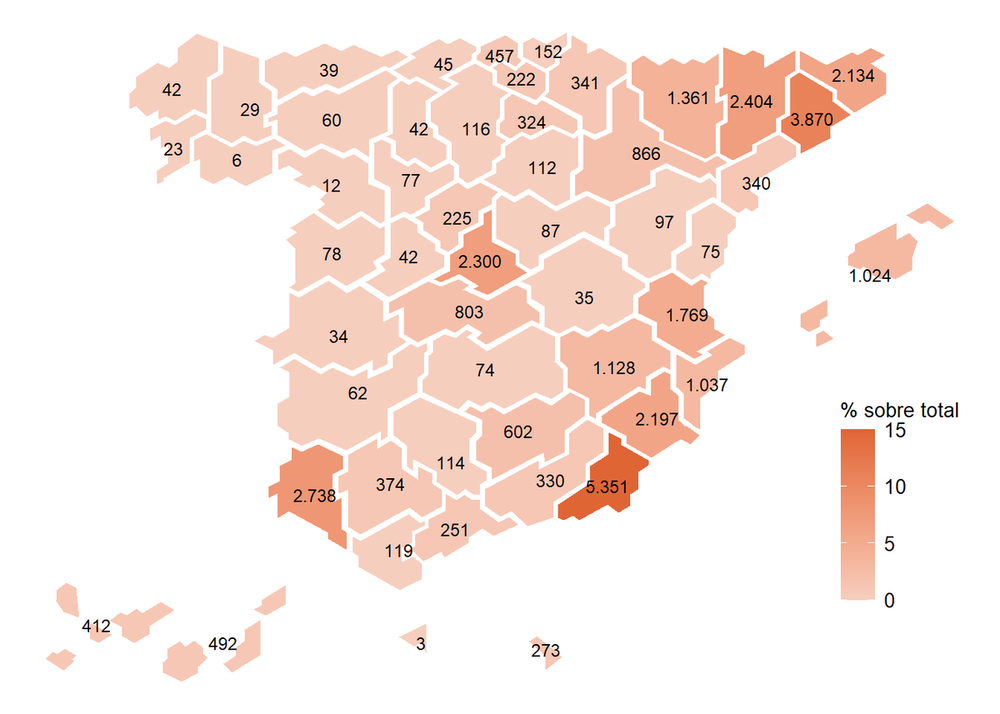 Segovia, con 225, es la provincia de Castilla y León con más ciudadanos de Mali con permiso de residencia en vigor.