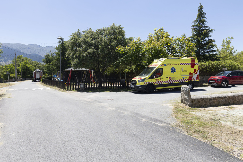 Un herido tras una explosión en una casa en Navas de Riofrío