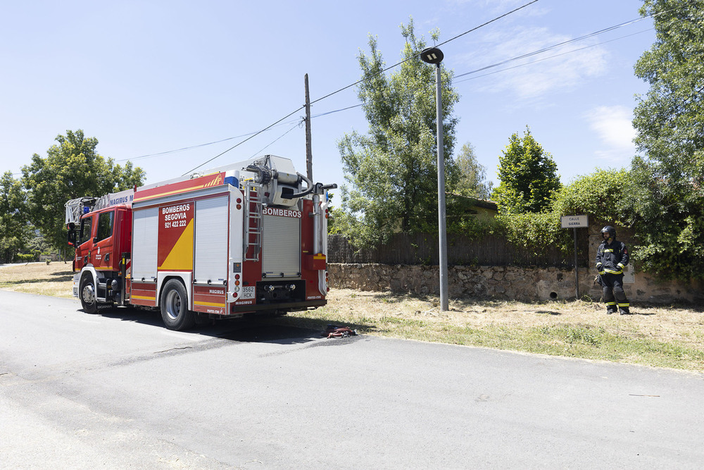 Un herido tras una explosión en una casa en Navas de Riofrío