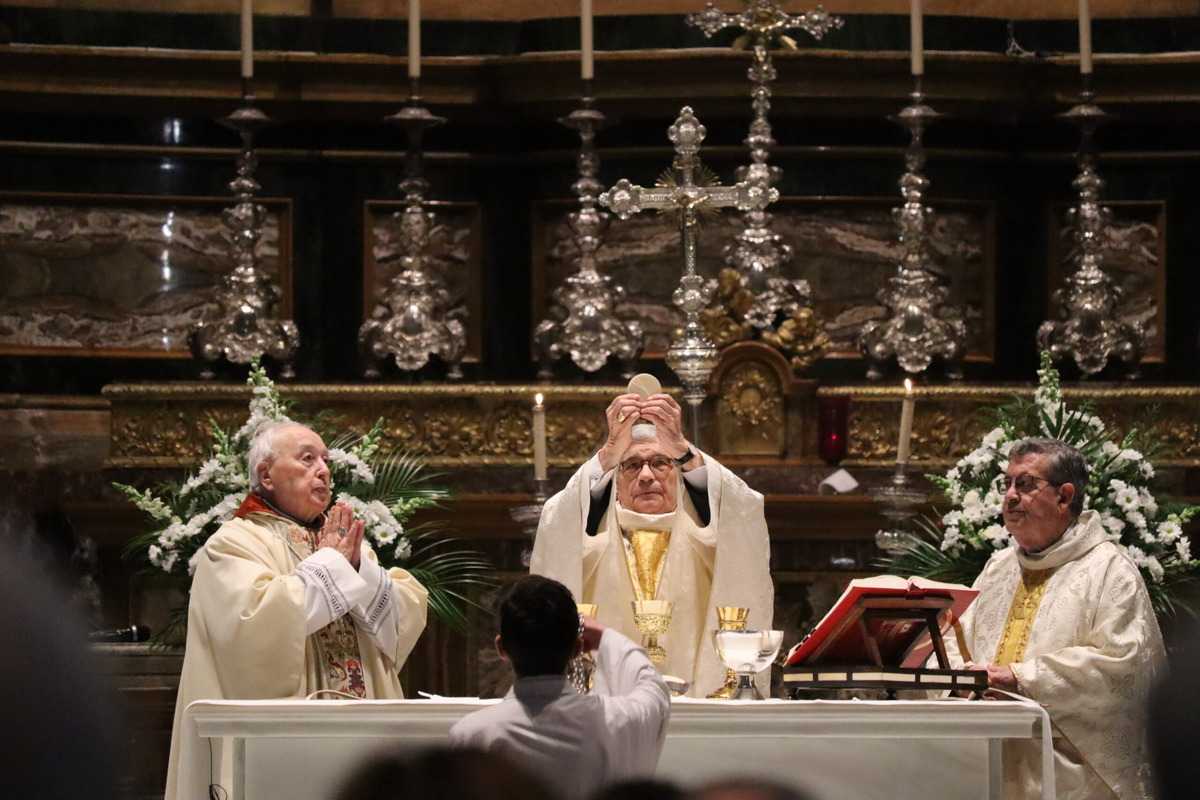 la despedida de Monseñor Franco, en imágenes.  / DIOCESIS DE SEGOVIA