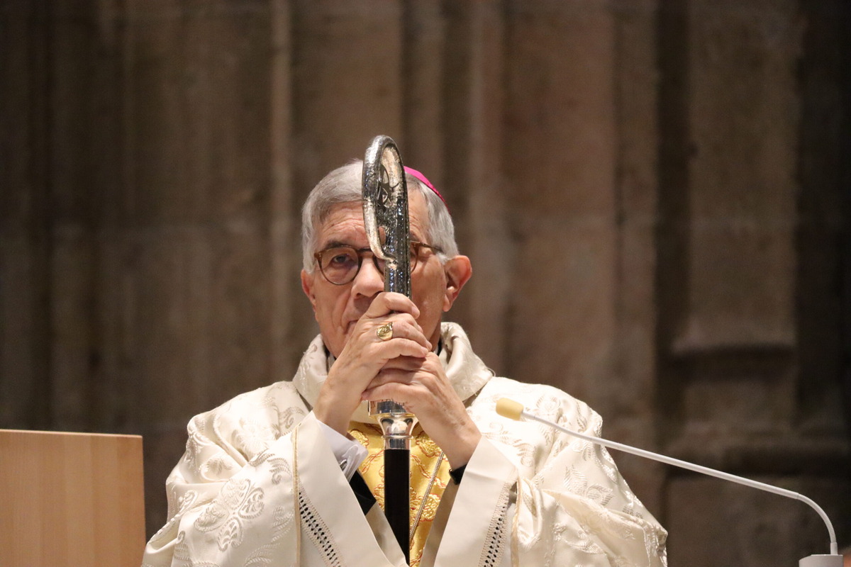 la despedida de Monseñor Franco, en imágenes.  / DIOCESIS DE SEGOVIA