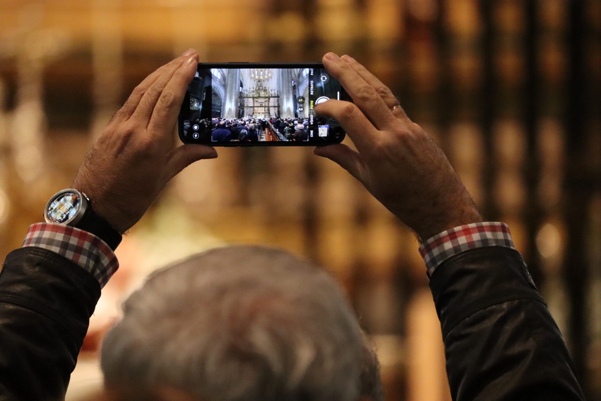 la despedida de Monseñor Franco, en imágenes.  / DIOCESIS DE SEGOVIA