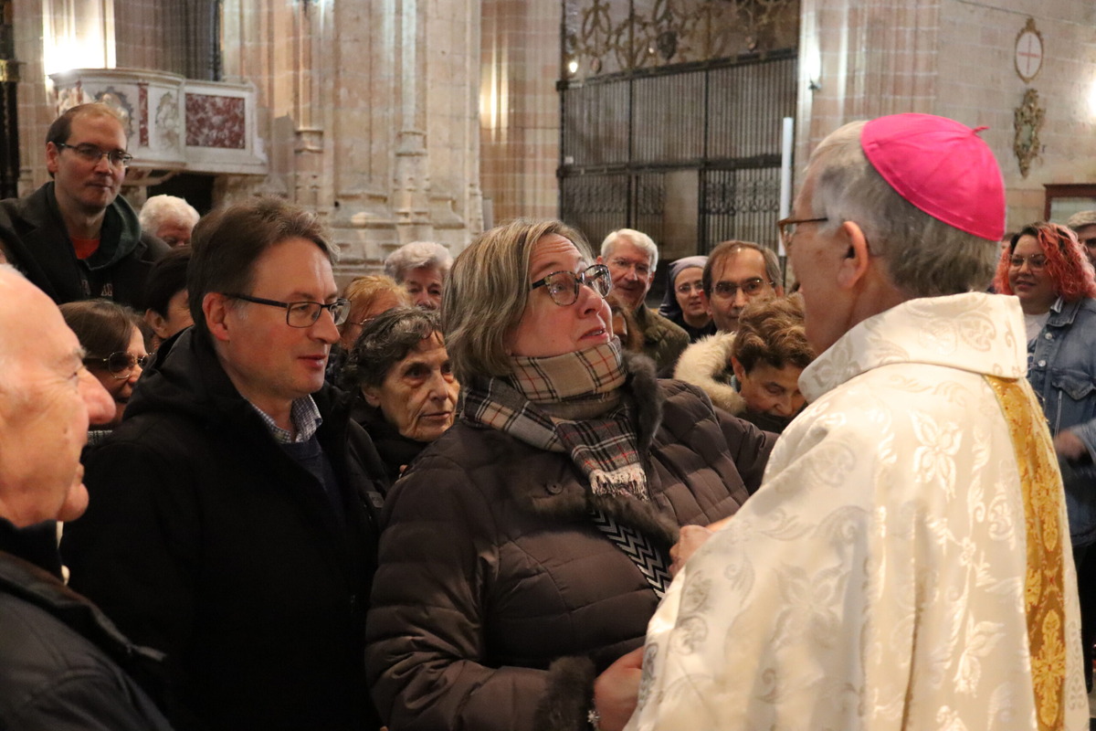 la despedida de Monseñor Franco, en imágenes.  / DIOCESIS DE SEGOVIA