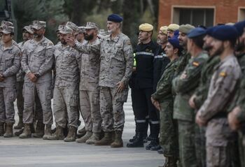 El Rey hará visitas 'continuas' a las zonas dañadas por la DANA