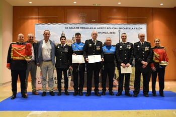 La Policía Local de Segovia recibe la Medalla de Oro al Mérito