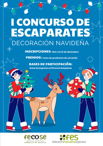 FECOSE lanza su primer concurso de escaparates navideños