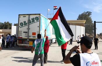 Abren el paso de Rafah para la entrada de ayuda en Gaza