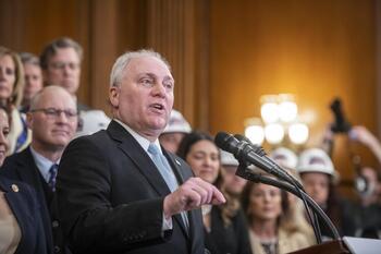 Steve Scalise, candidato a presidir la Cámara de Representantes