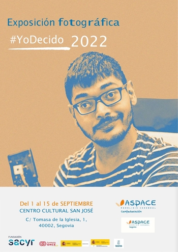 La exposición 'Yo decido' de ASPACE llega a Segovia