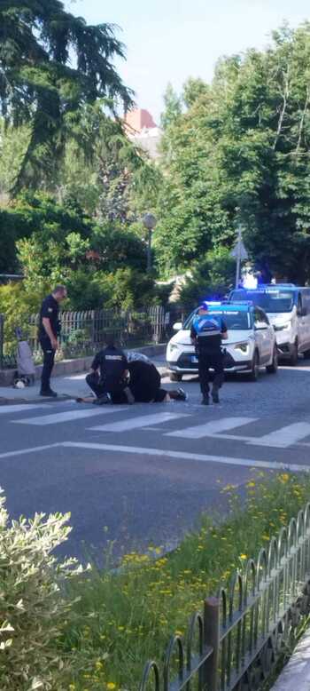 Una mujer herida en un atropello en la calle Coronel Rexach