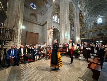 Segovia honra a La Fuencisla con los frutos de la tierra