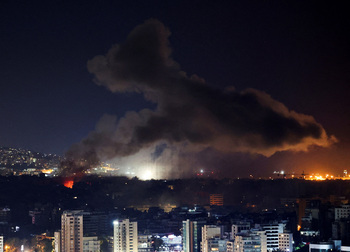 Seis muertos en un bombardeo en un centro médico de Beirut