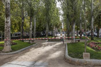 Segovia cerrará parques y jardines mañana por el viento